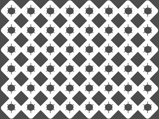 Seamless square pattern vector