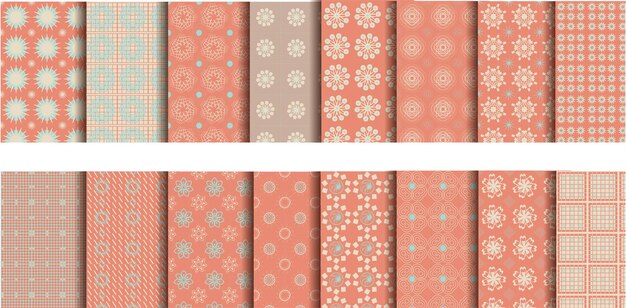 Seamless stitching abstract geometric graphic design print wallpaper Background pattern Vector