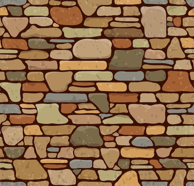 Vector seamless stone texture