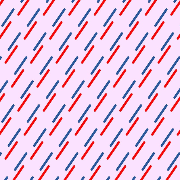 ベクトル ピンクとブルーのシームレスなストライプ ジオメトリ パターン