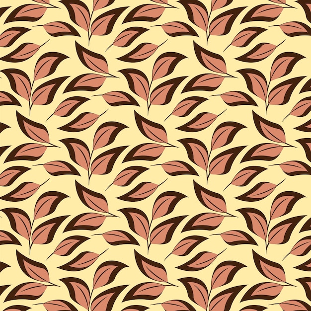 Seamless Style Patterns That Define Effortless Elegance Leaf Pattern