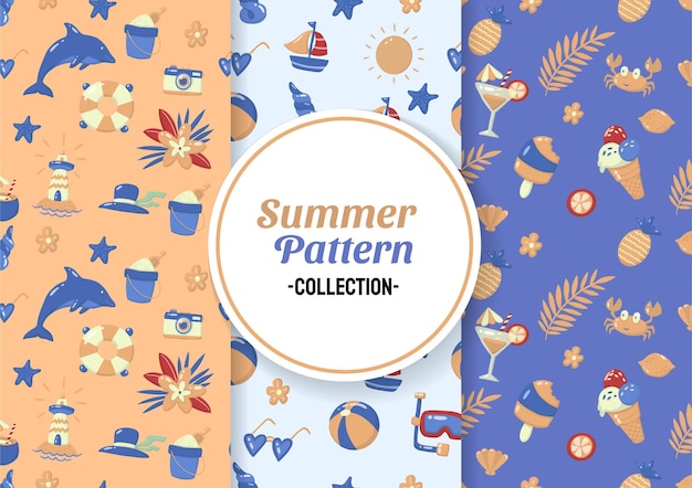 Seamless summer pattern