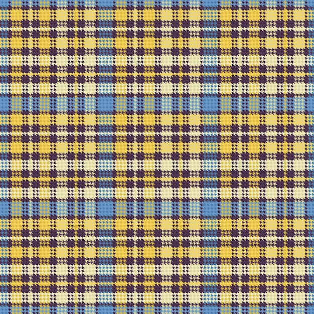 Vector seamless tartan houndstooth pattern 96