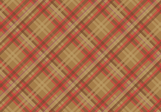 Seamless tartan plaid pattern background. Fabric texture. Vector illustration.