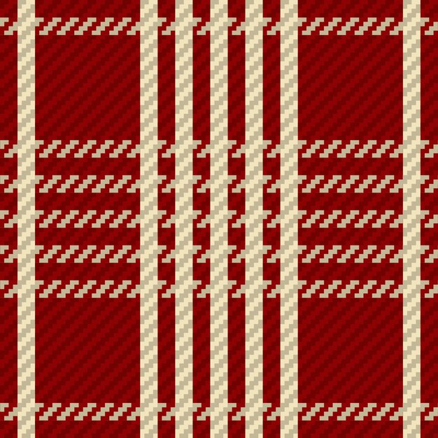 Seamless tartan plaid pattern background textile texture vector illustration