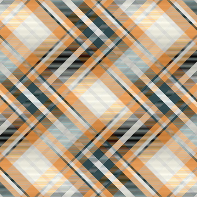 Seamless tartan plaid pattern background. Textile texture. Vector illustration.