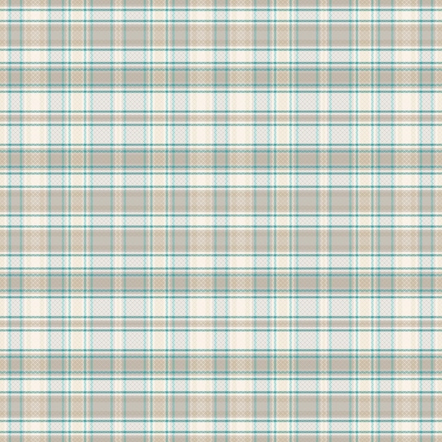 Seamless tartan plaid pattern background with pastel color Vector illustration
