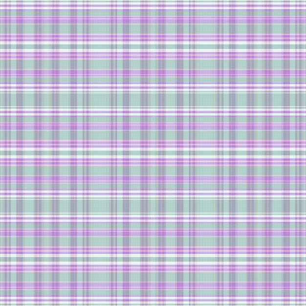 Seamless tartan plaid pattern background with texture and pastel color vector illustration