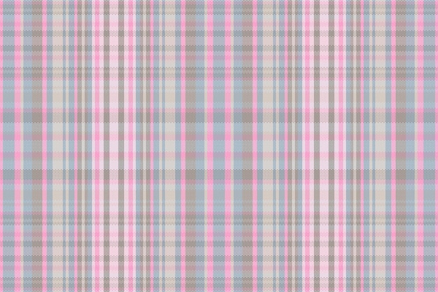 Fondo senza cuciture del modello del plaid del tartan con il colore di san valentino. illustrazione vettoriale.