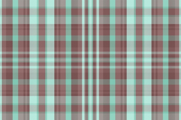 Seamless tartan plaid pattern background with vintage color. Vector illustration.