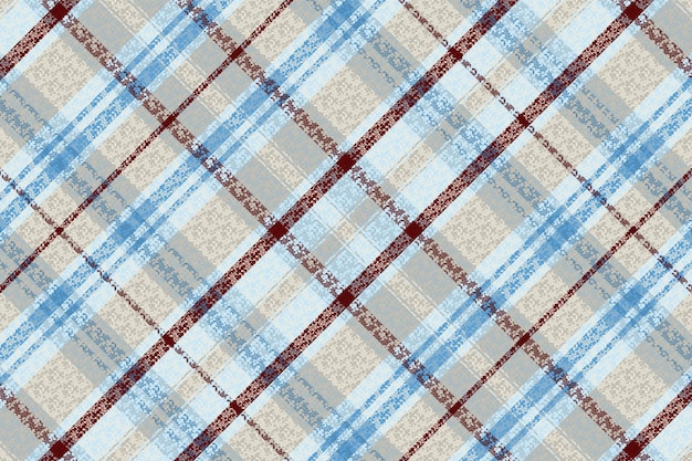 Seamless tartan plaid pattern background with vintage color Vector illustration