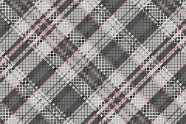 Seamless tartan plaid pattern background with vintage color Vector illustration