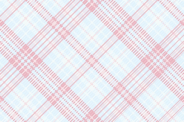 Seamless tartan plaid pattern with texture and pastel color Vector illustration