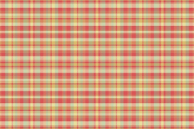 Seamless tartan plaid pattern with texture and pastel color Vector illustration