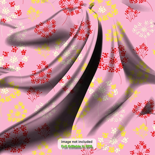 seamless a textile fabric print pattern design