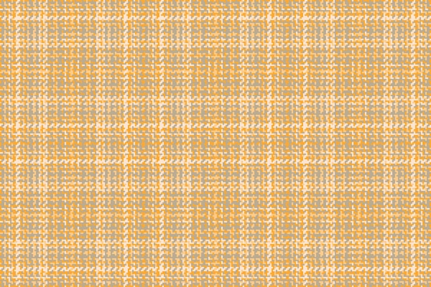 Бесшовная текстильная текстура клетчатой ткани с фоновым векторным рисунком