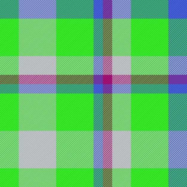 Seamless texture pattern Tartan vector textile Plaid fabric background check