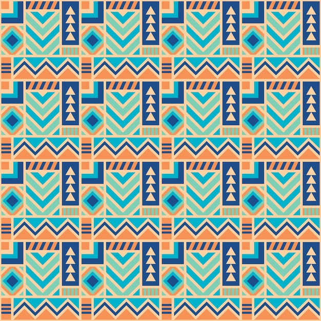 Seamless Traditional Geometric Pattern