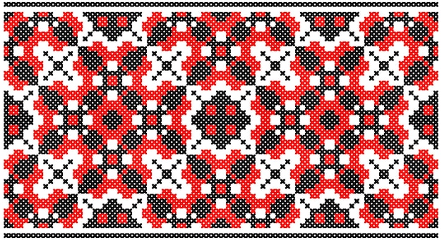 Premium Vector  Seamless traditional ukraine pattern slavic