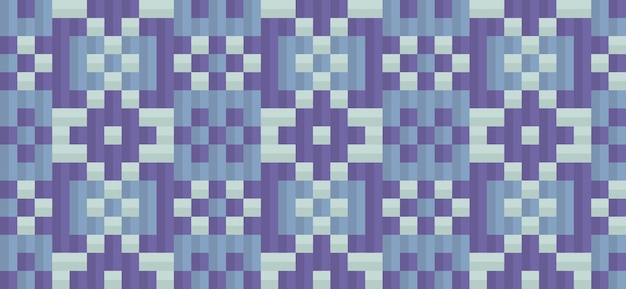 Vector seamless traditional woven pattern called anyaman