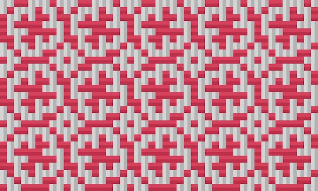 Seamless traditional woven pattern called Anyaman