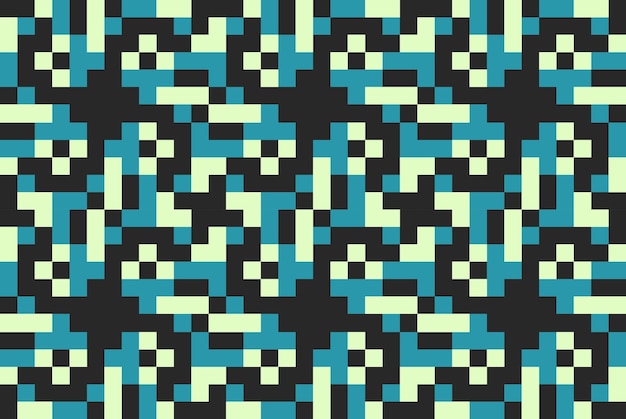 Vector seamless traditional woven pattern called anyaman