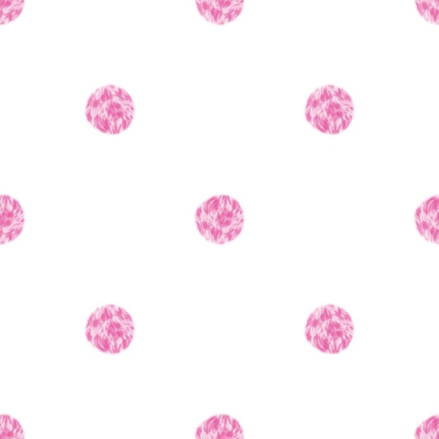 Seamless valentine pattern background with pink dot , kids pattern