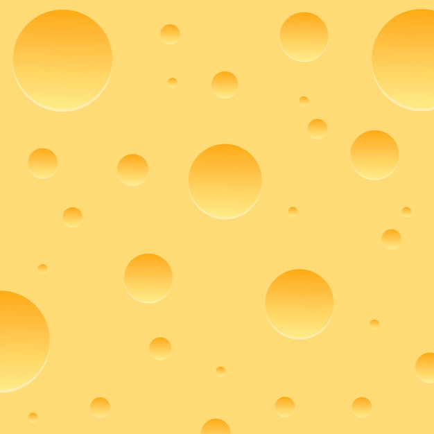 seamless vector background texture of cheese cheese pattern