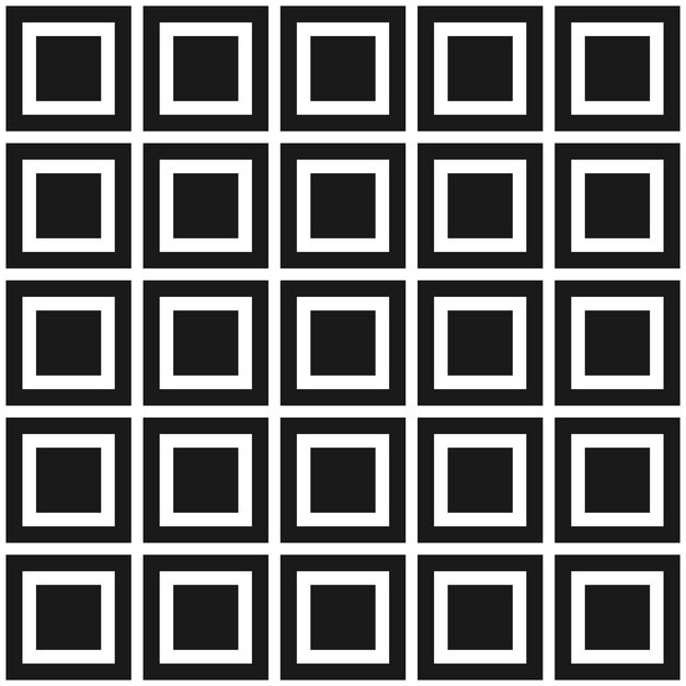 Вектор Бесшовный векторный геометрический рисунок квадратов разных размеров современные случайные цвета
