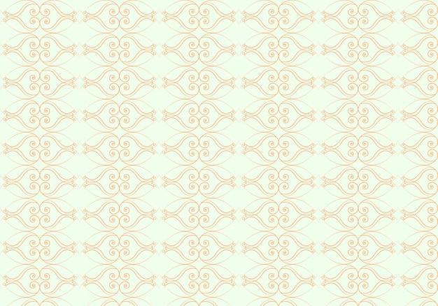 Seamless vector pattern in geometric ornamental style vector free