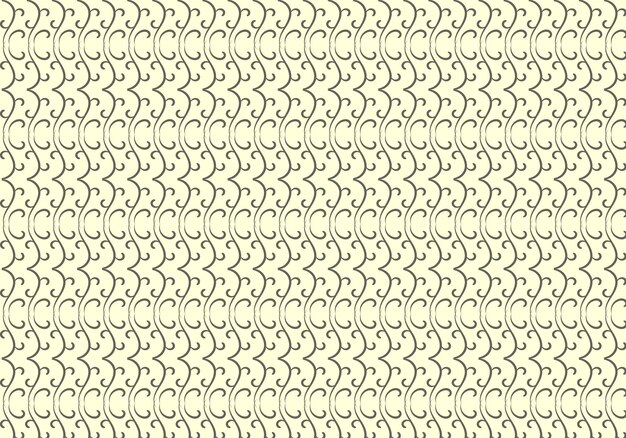 Seamless vector pattern in geometric ornamental style vector free