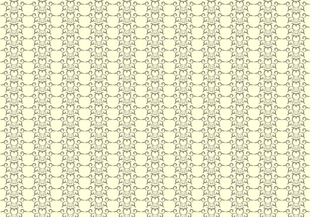 Seamless vector pattern in ornamental style vector free