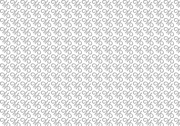 Seamless vector pattern in ornamental style vector free