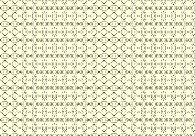 Seamless vector pattern in ornamental style vector free