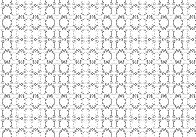 Seamless vector pattern in ornamental style vector free