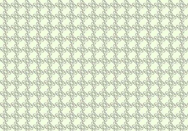 Seamless vector pattern in ornamental style vector free