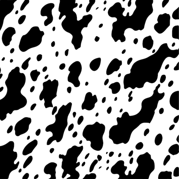 Vector seamless vector of random black spots