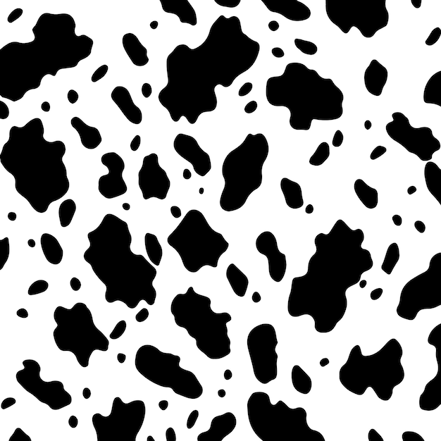 Seamless Vector of Random Black Spots