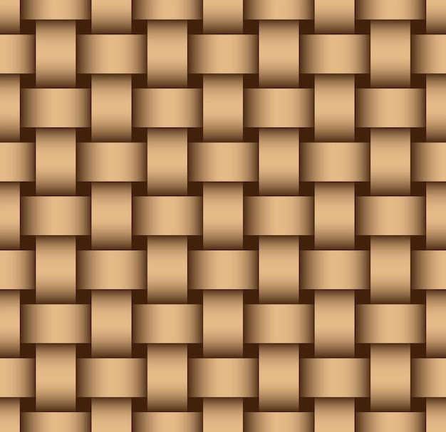 Seamless vector weave pattern