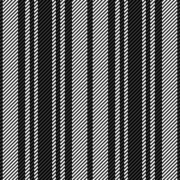 ベクトル ストライプラインベクトルのシームレス垂直織物パターンテクスチャの背景織物