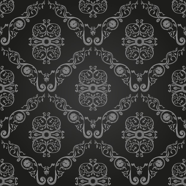 Seamless vintage wallpaper