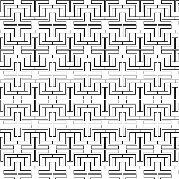 Seamless wall Pattern Design Vector, seamless geometric background pattern