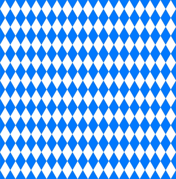 Бесшовные обои баварский флаг октоберфеста векторная иллюстрация