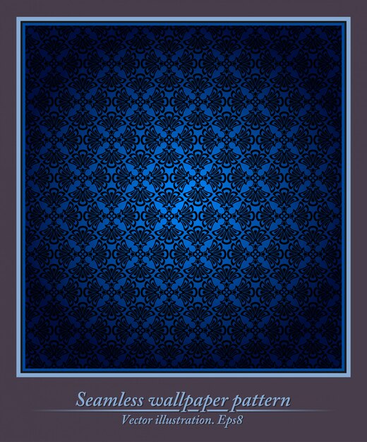 Seamless wallpaper pattern