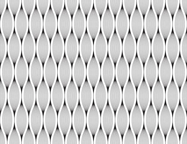 Seamless wave pattern design vector illustration