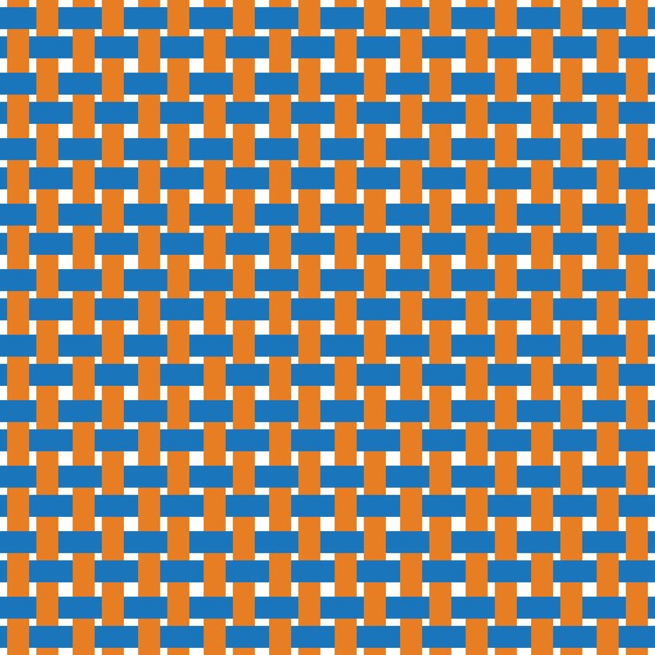 Vector seamless woven lines texutre background flat and solid vector