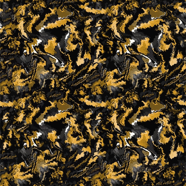 Seamless yellow color tie dye pattern design