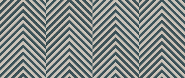 Vector seamless zigzag pattern in vintage style vector illustration