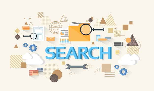 Vector search banner