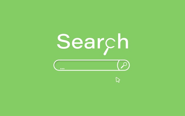 Barra di ricerca. elemento di interfaccia con pulsante di ricerca. barra di ricerca per ui, ux design, sito web, app mobile